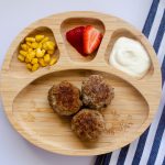 Turkey meatballs for baby led weaning