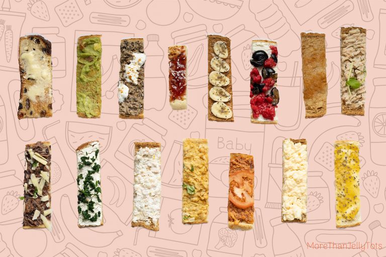 Lots of ideas for baby led weaning toast